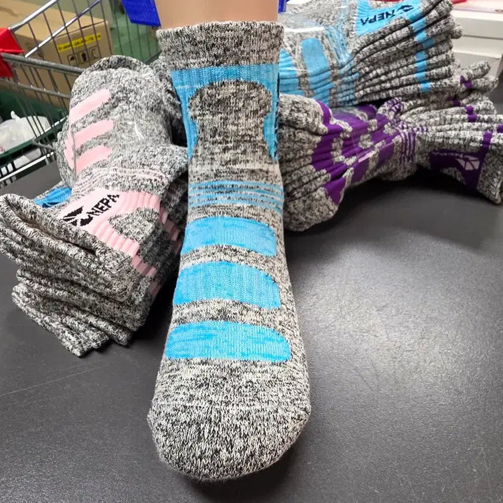 [BUNJANG] Women's Mid-Crew Sports Socks / 고퀄리티 중목스포츠양말 여성용