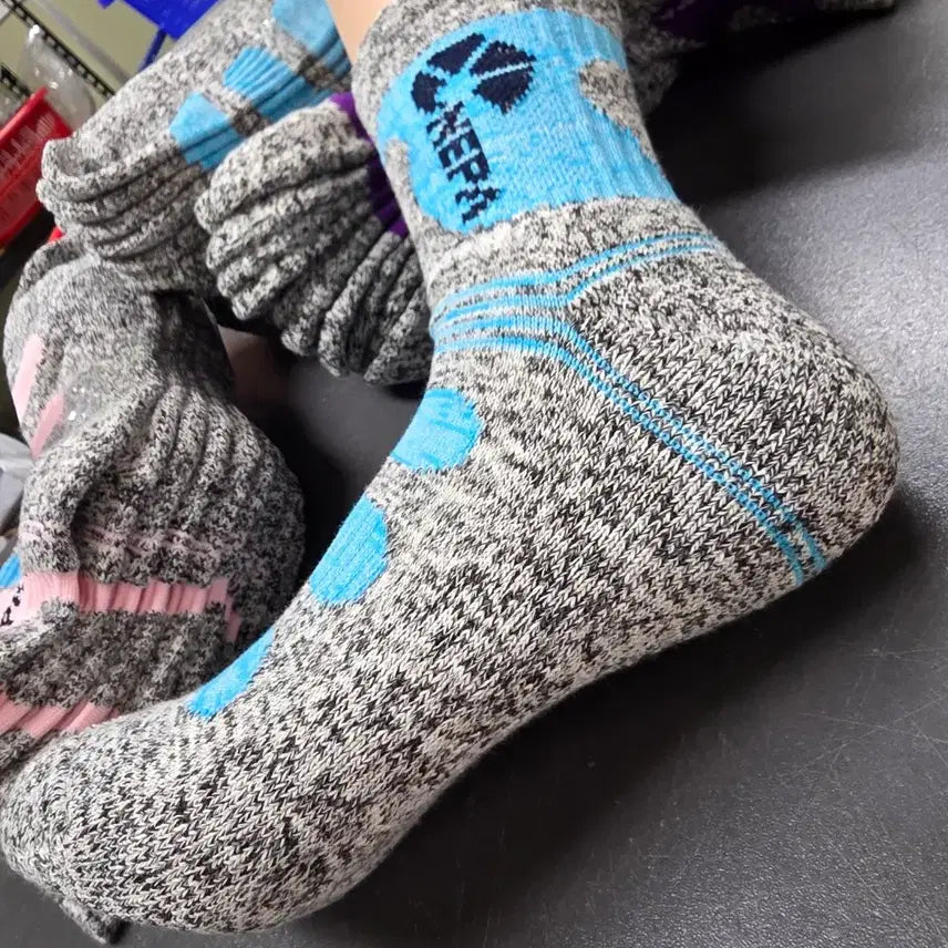 [BUNJANG] Women's Mid-Crew Sports Socks / 고퀄리티 중목스포츠양말 여성용