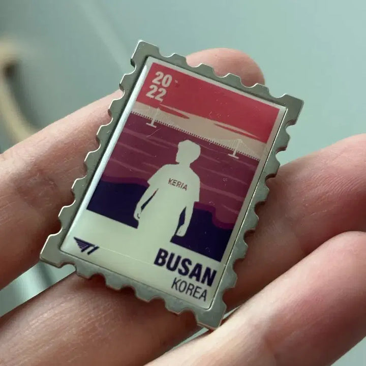 [BUNJANG] Keria Busan 2022 Commemorative Pin Badge / 2022 부산 Keria 기념 핀뱃지