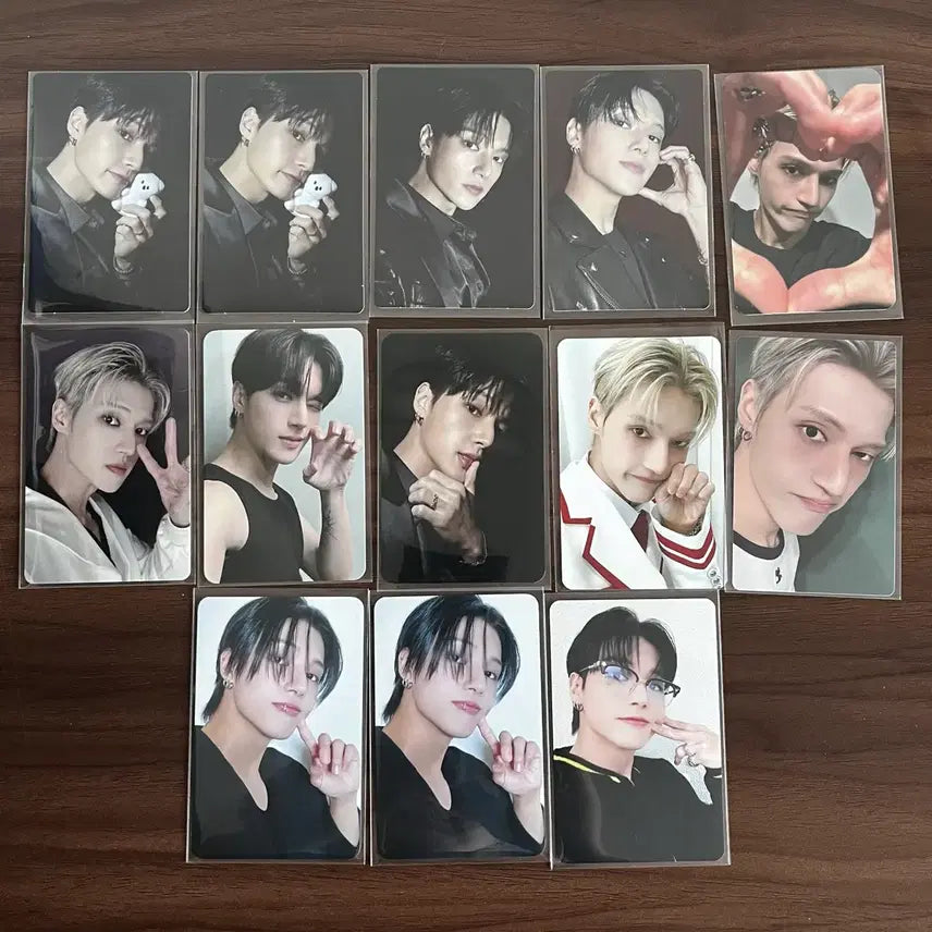 에이티즈 우영 포카 일괄 13장