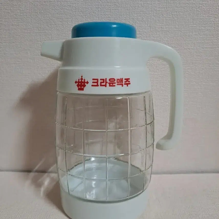 [BUNJANG] Crown Beer 70s Retro Water Bottle / 근대사 [ 크라운맥주 ] 수병 레트로 주류자료