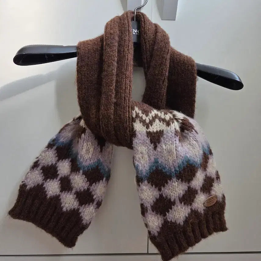 [BUNJANG] Knit Hat and Muffler Bundle / 뜨개모자 머플러외 일괄판매