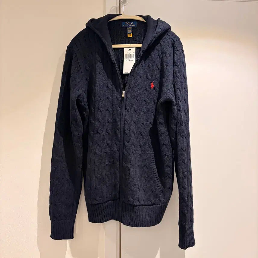 [BUNJANG] Polo Ralph Lauren Full Zip Hoodie Cardigan / (새상품) 폴로랄프로렌 정품 후디 풀 집업 가디건