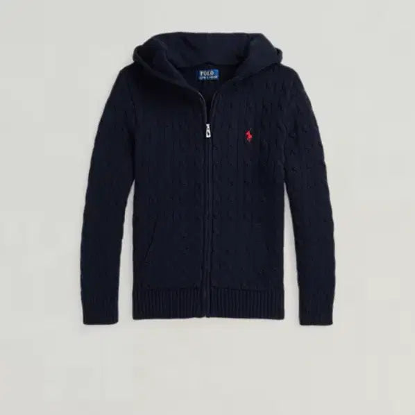 [BUNJANG] Polo Ralph Lauren Full Zip Hoodie Cardigan / (새상품) 폴로랄프로렌 정품 후디 풀 집업 가디건