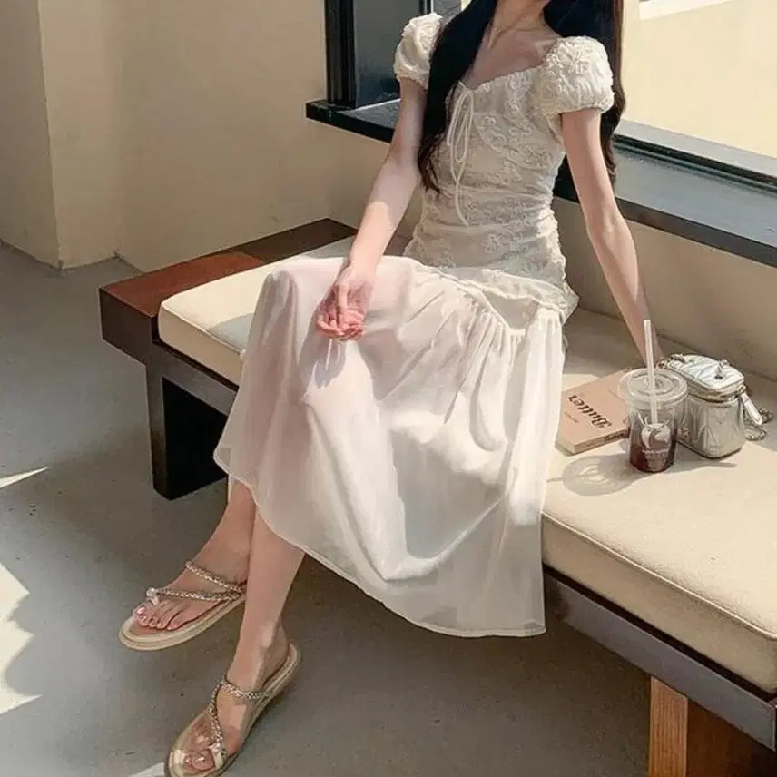 [BUNJANG] KTMU Long Dress - L / 케티뮤 롱원피스-L