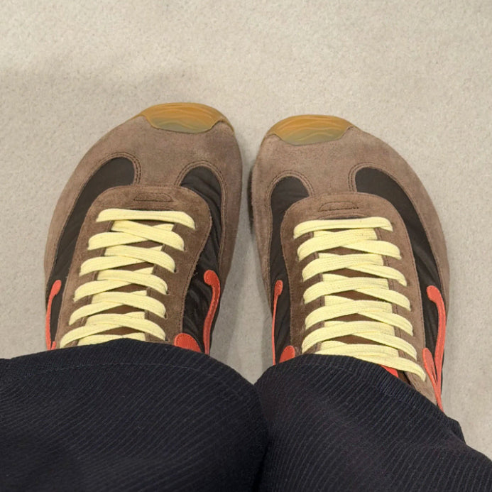 [BUNJANG] Loewe Cari Sneakers Brown / 로에베 카리 스니커즈 운동화 브라운