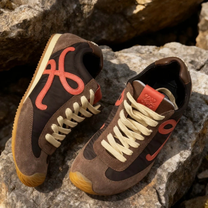 [BUNJANG] Loewe Cari Sneakers Brown / 로에베 카리 스니커즈 운동화 브라운