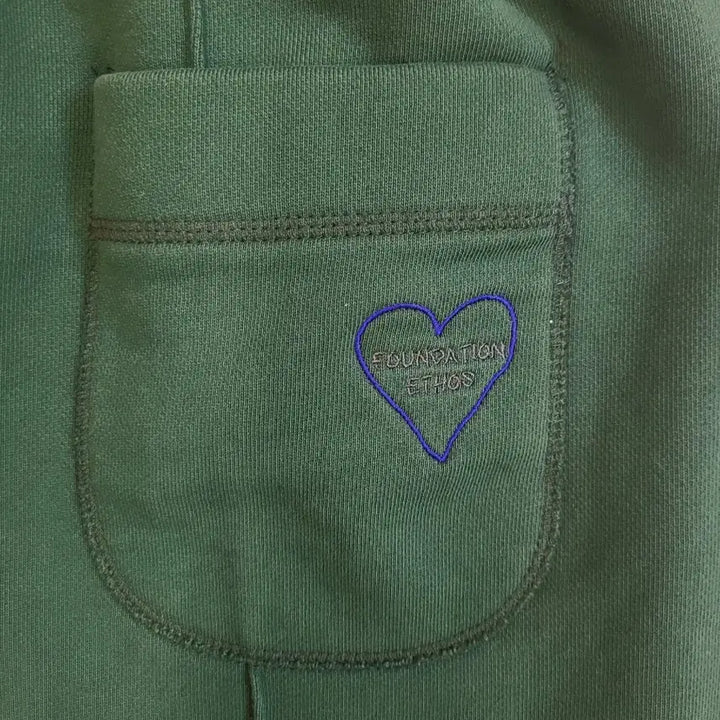 [BUNJANG] Ethos Green Training Pants S / 에토스 녹색 트레이닝 바지 S