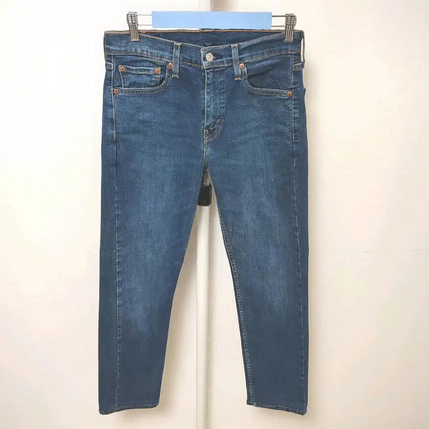 [BUNJANG] Levi's 502 Men's 30 Cropped Denim Jeans / [30] 추동용 리바이스 502 남성 9부 스판 청바지 데님 팬츠