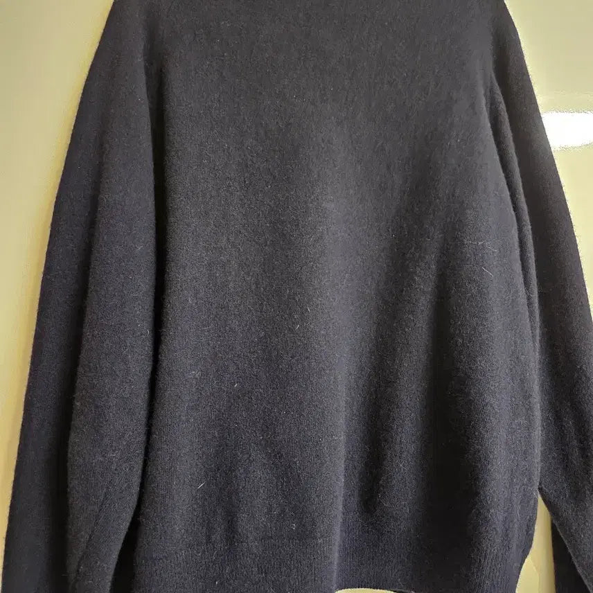 [BUNJANG] O!Z O!Z Second Rabbit Fur Knit Navy / 오즈세컨 토끼털 니트 네이비