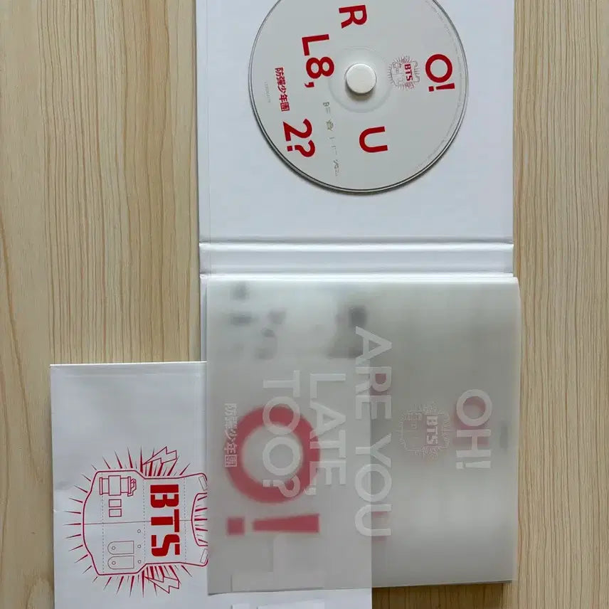 방탄소년단 오! 룰루 2 DVD 패키지