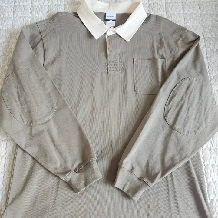 [BUNJANG] OUTSTANDING Rugby Shirt L Size / OUTSTANDING 럭비 셔츠 L