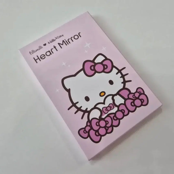 [BUNJANG] Fillimilli Hello Kitty Heart Mirror / 새상품) 필리밀리 헬로키티 하트 거울