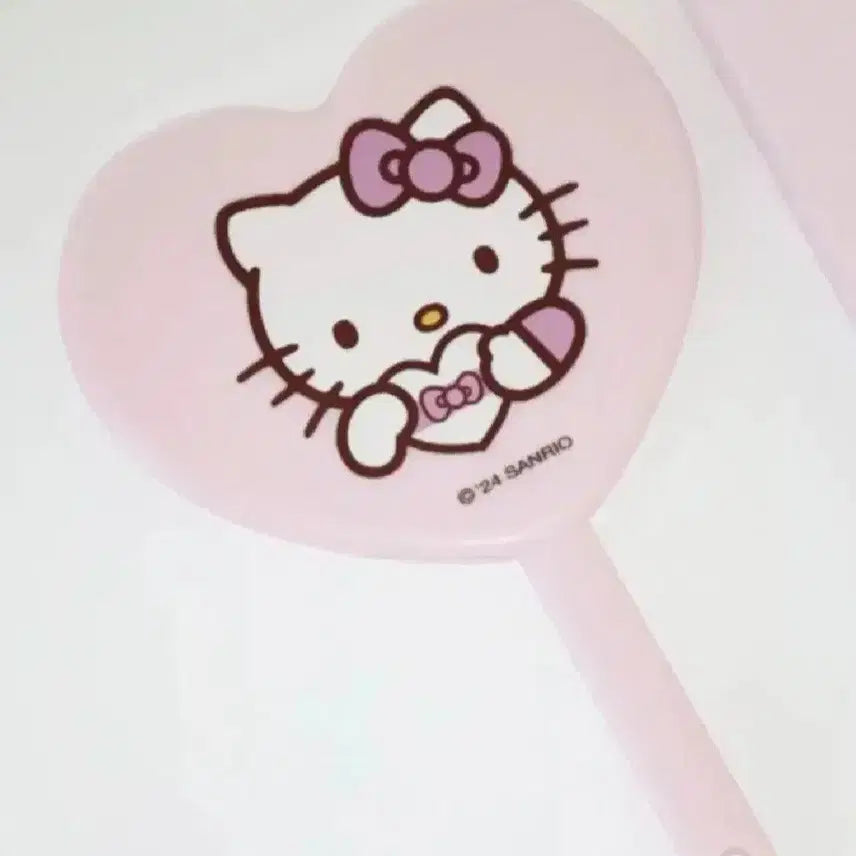 [BUNJANG] Fillimilli Hello Kitty Heart Mirror / 새상품) 필리밀리 헬로키티 하트 거울