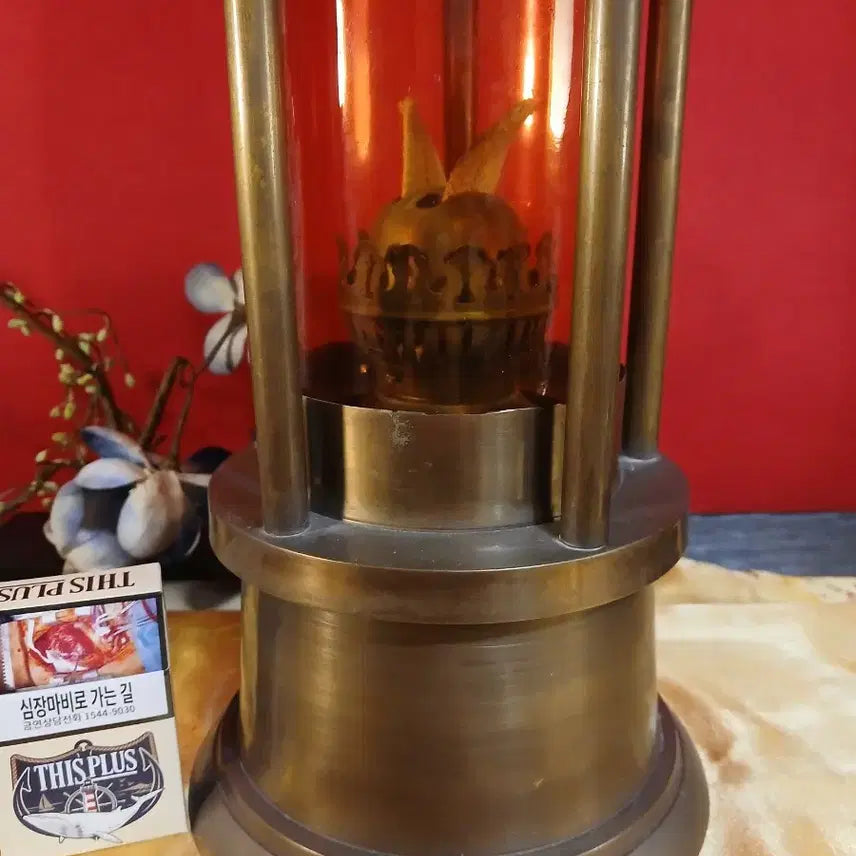 [BUNJANG] Large Antique Hoya Lantern / 대형 동 호야등 1점