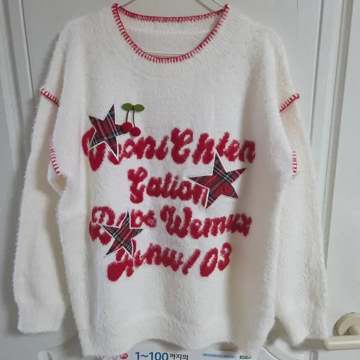 [BUNJANG] Angora Knit / (새상품) 여성 앙고라 루즈핏 니트 프리사이즈