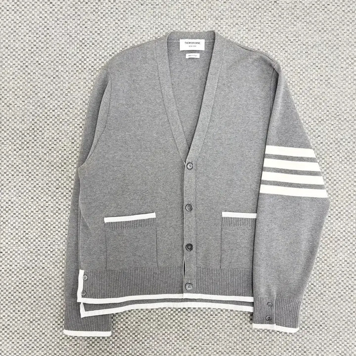 [BUNJANG] Thom Browne Milano Stitch Cardigan / [4]톰브라운 사선완장 밀라노스티치 가디건