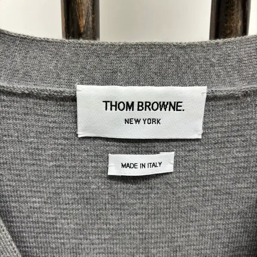 [BUNJANG] Thom Browne Milano Stitch Cardigan / [4]톰브라운 사선완장 밀라노스티치 가디건