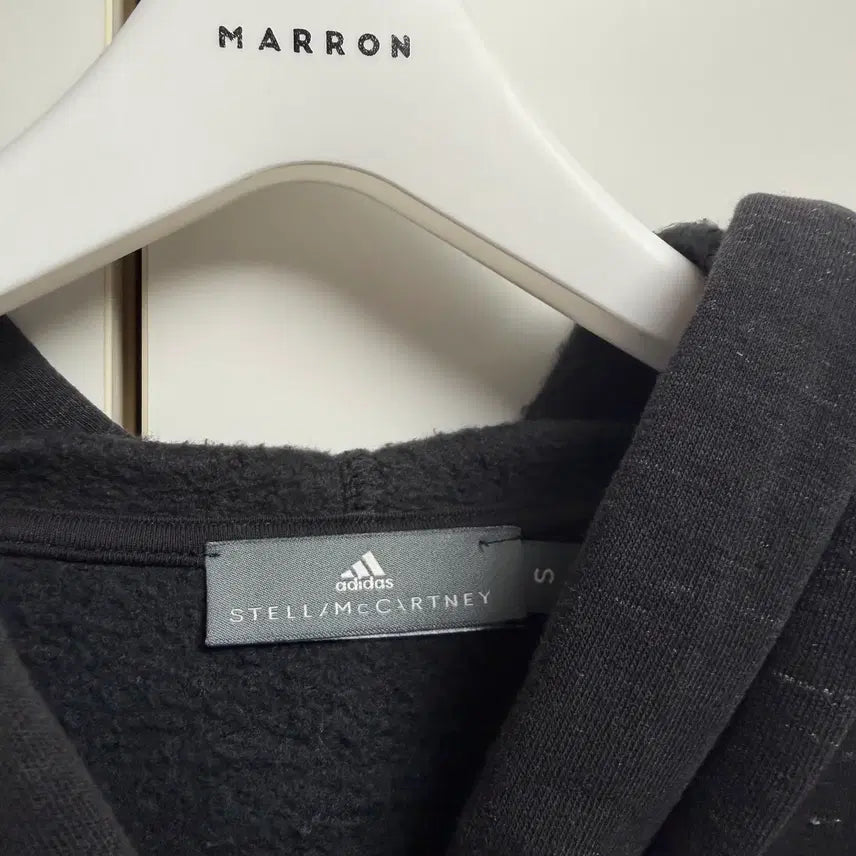 [BUNJANG] Adidas x Stella McCartney Hooded Zip-up Jacket / 아디다스 x 스텔라맥카트니 후드집업 블랙멜란지