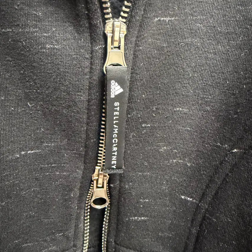 [BUNJANG] Adidas x Stella McCartney Hooded Zip-up Jacket / 아디다스 x 스텔라맥카트니 후드집업 블랙멜란지