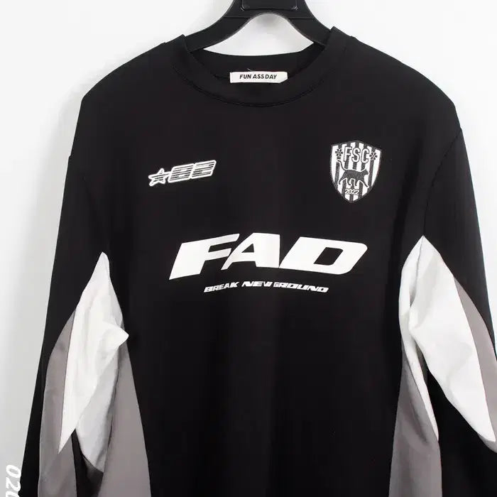 [BUNJANG] FUN ASS DAY Blockcore Soccer T-Shirt / 남성L/ FUN ASS DAY 블록코어 사커티셔츠 8-87