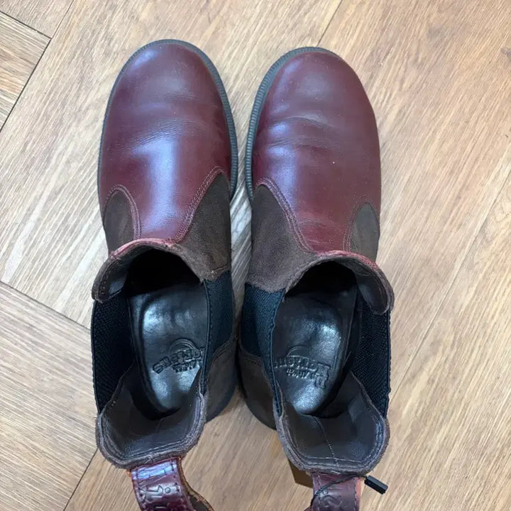 [BUNJANG] Dr. Martens 2976 Cherry Red Chelsea Boots / N12. 닥터마틴 2976 체리브라운 첼시부츠