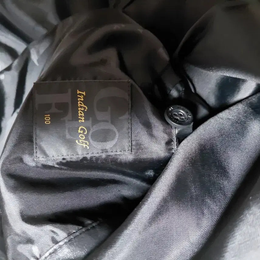 [BUNJANG] Indian Ink Leather Jacket / 인디안인조 가죽 점퍼