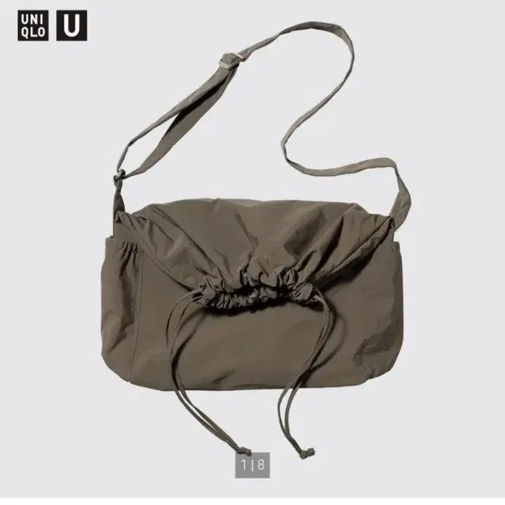 [BUNJANG] Uniqlo Drawstring Shoulder Bag / 유니클로 드로우 스트링 숄더백