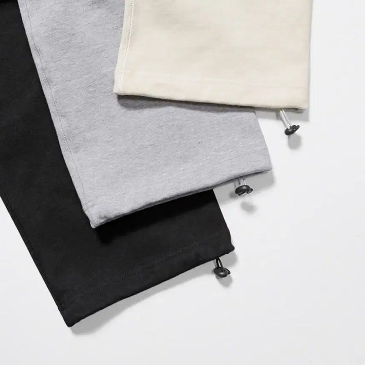 [BUNJANG] M Zero Classic String Sweat Pants Black / 거의 새상품) M 제로 클래식 스트링 스웨트 팬츠 블랙 일반(쭈리)