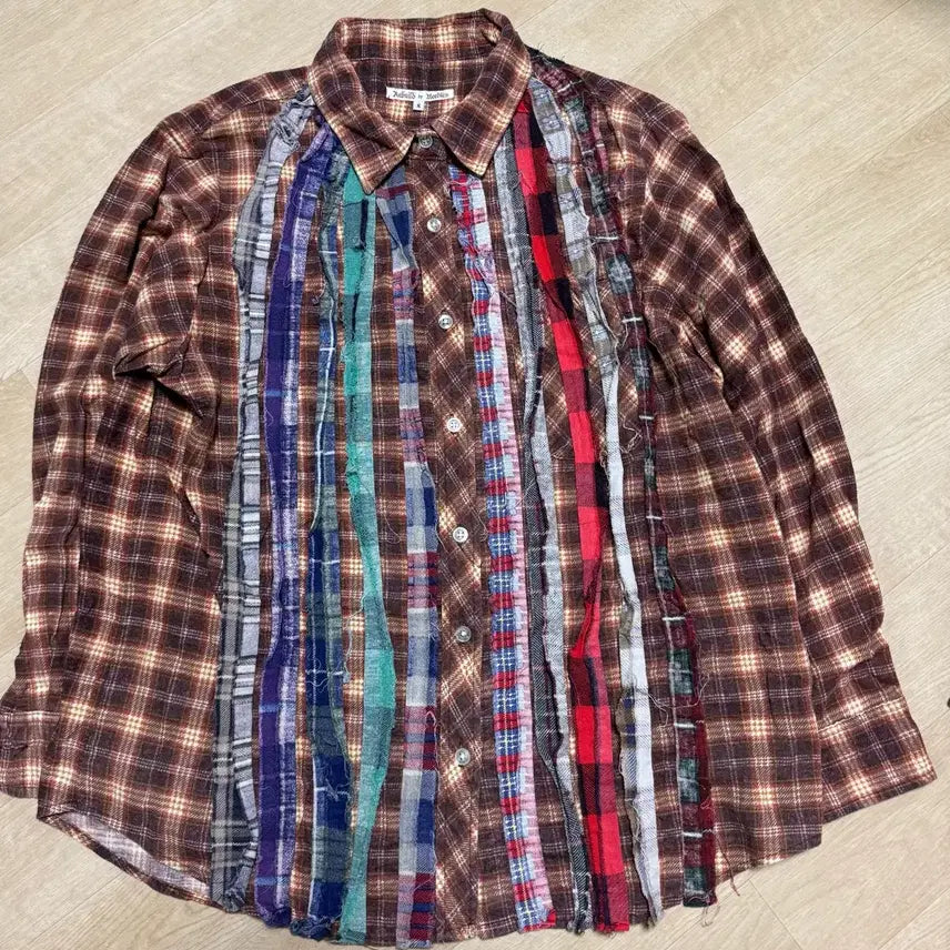 [BUNJANG] Needles Rebuild Shirt / REBUILD by NEEDLES 니들스 셔츠