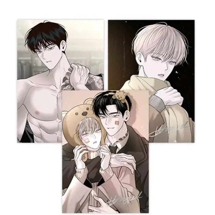 [BUNJANG] Wagle Spill Blood A5 Illustration Color Paper Set Bundle Set / 와글 작가전 엎질러진 피 A5 일러스트 색지 세트 3종 일괄