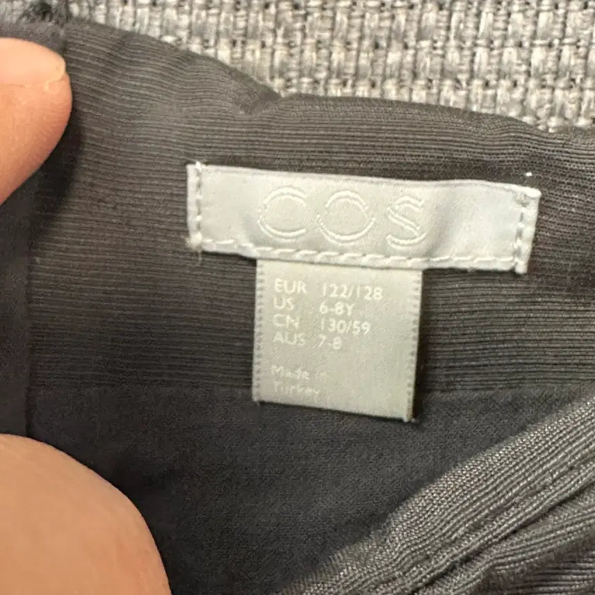 [BUNJANG] COS Kids Pleated Mini Skirt / 코스 COS 키즈 플리츠 미니 스커트