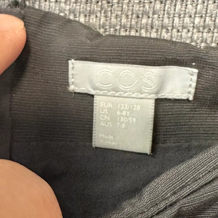 [BUNJANG] COS Kids Pleated Mini Skirt / 코스 COS 키즈 플리츠 미니 스커트