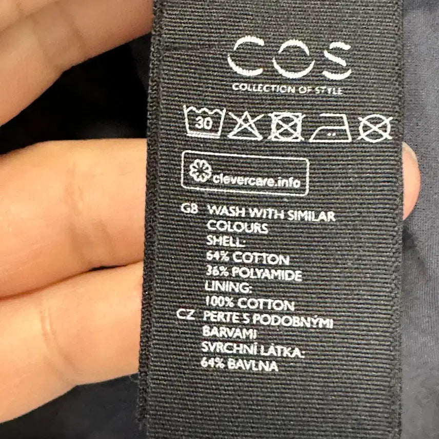 [BUNJANG] COS Kids Pleated Mini Skirt / 코스 COS 키즈 플리츠 미니 스커트