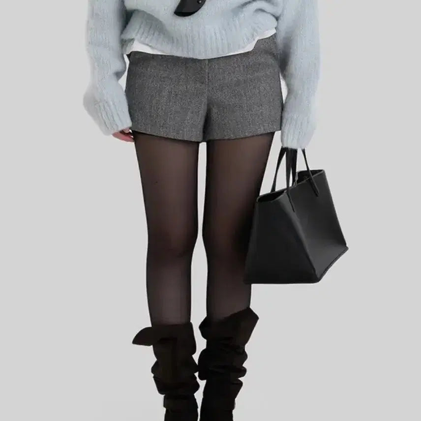 [BUNJANG] Autumn Wool Short Pants / 어텀 울 숏팬츠