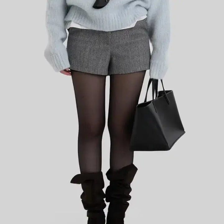 [BUNJANG] Autumn Wool Short Pants / 어텀 울 숏팬츠