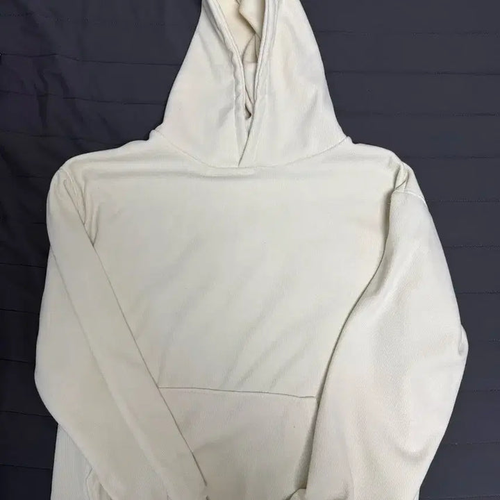 [BUNJANG] Ivory Hoodie Fleece Training Set / 아이보리 후드 기모 트레이닝복 세트 셋업 판매합니다.