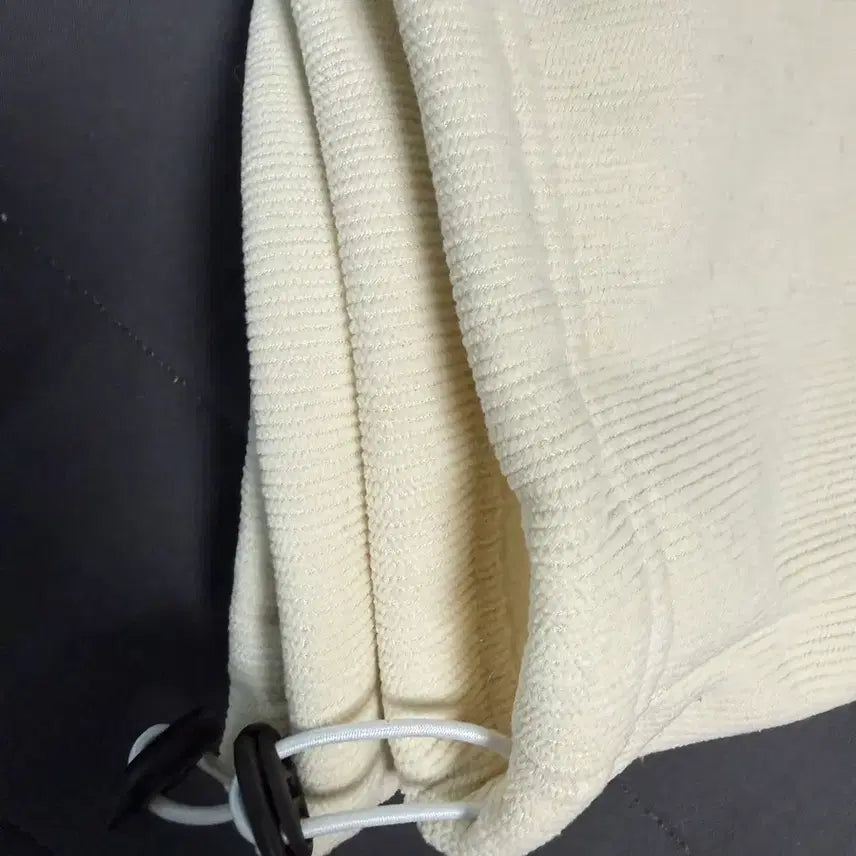 [BUNJANG] Ivory Hoodie Fleece Training Set / 아이보리 후드 기모 트레이닝복 세트 셋업 판매합니다.