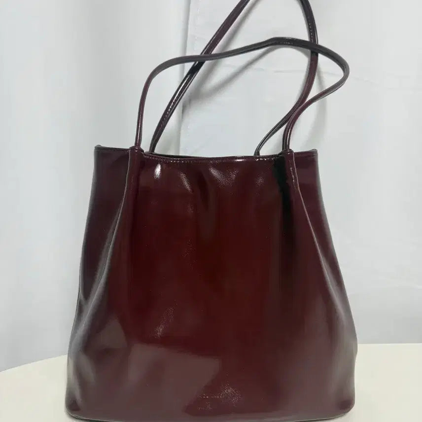 [BUNJANG] Macccleani Burgundy Shoulder Bag / 맥끌르니 버건디 숄더백