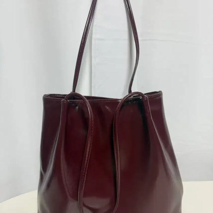[BUNJANG] Macccleani Burgundy Shoulder Bag / 맥끌르니 버건디 숄더백