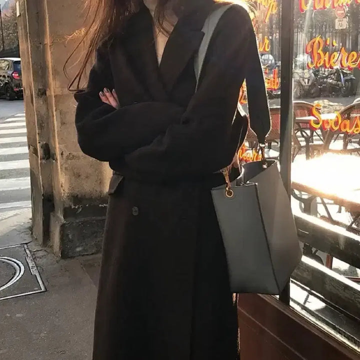 [BUNJANG] SEERED Double Handmade Coat / 시어드 더블 핸드메이드 코트 새상품