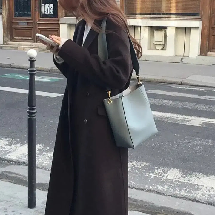 [BUNJANG] SEERED Double Handmade Coat / 시어드 더블 핸드메이드 코트 새상품