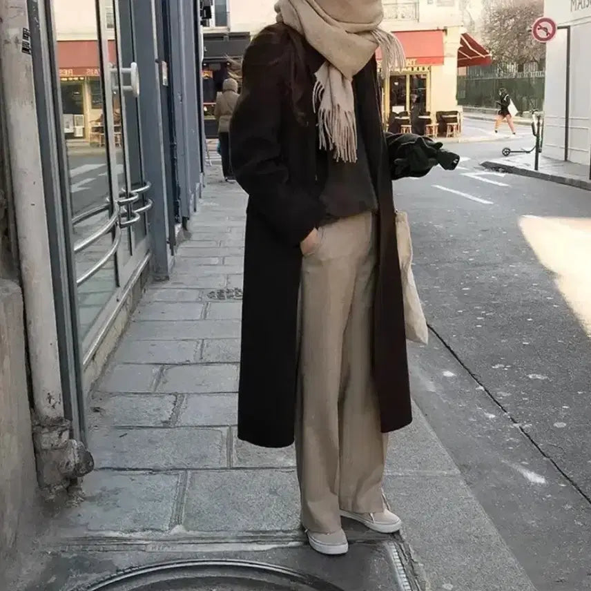 [BUNJANG] SEERED Double Handmade Coat / 시어드 더블 핸드메이드 코트 새상품