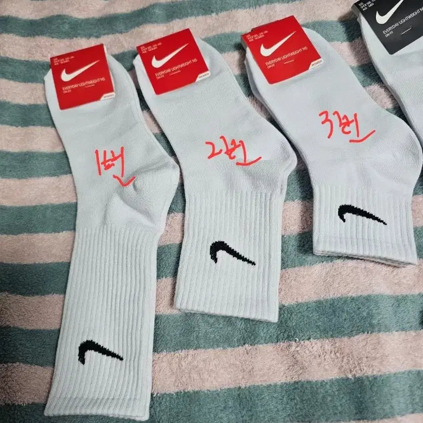 [BUNJANG] Nike Socks (10 Pairs) / 나이키 남,여 양말 10켤레