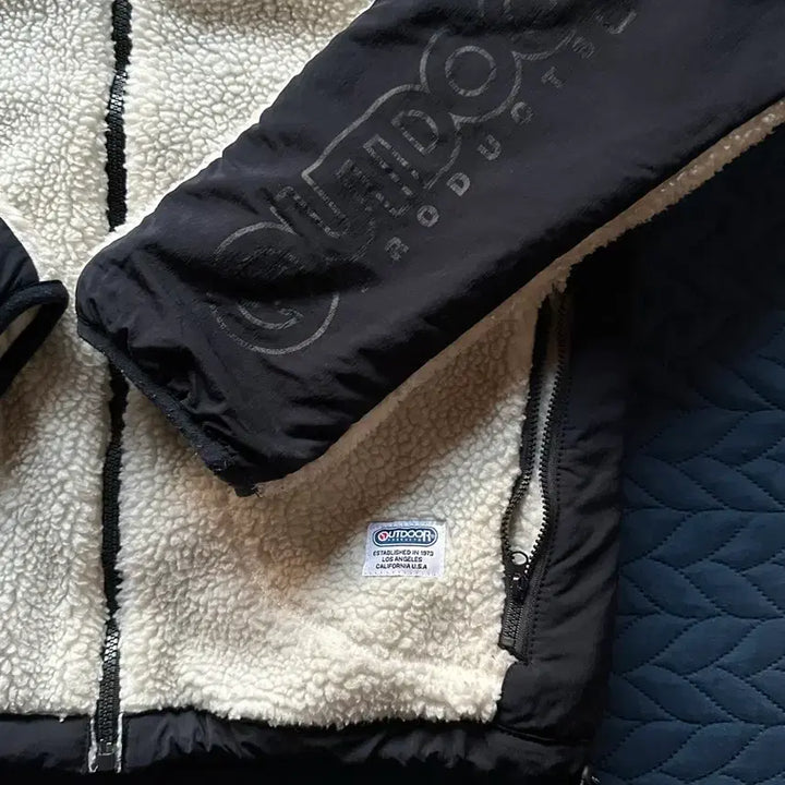 [BUNJANG] OUTDOOR PRODUCTS Fleece Jacket Ivory 100 / OUTDOOR PRODUCTS 후리스 자켓 아이보리 100