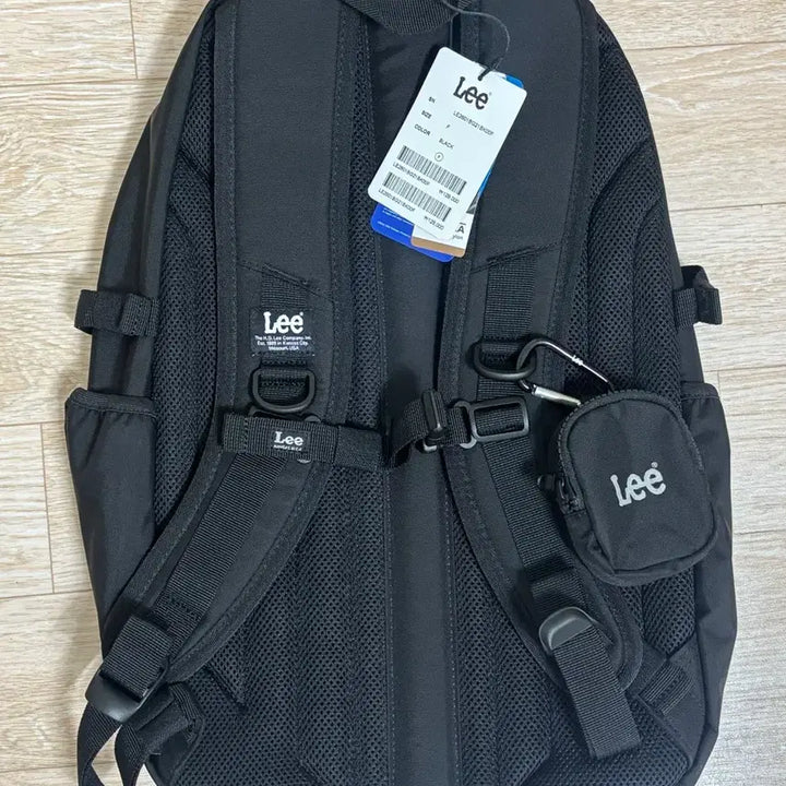[BUNJANG] Lee Airly Backpack 22L Black / [새상품] Lee 에어리 백팩 22L 블랙 가방