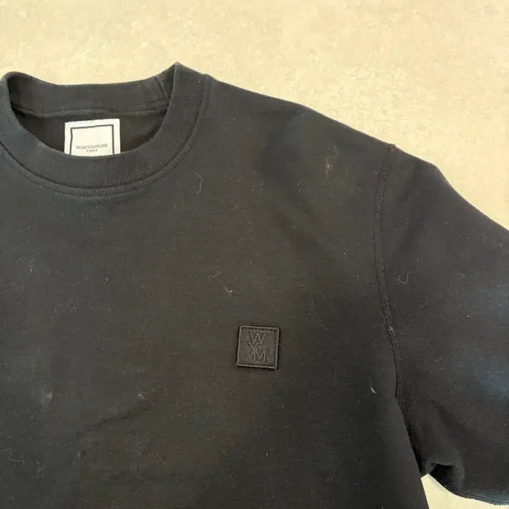 [BUNJANG] Wooyoungmi Black Sweatshirt / 우영미 블랙 맨투맨 티셔츠