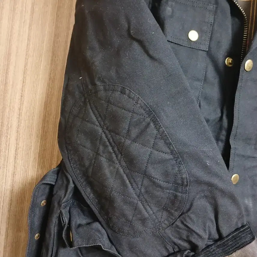 [BUNJANG] Speedwear Black Wax Jacket M / 영국스피드웨어 블랙 왁스 자켓 M