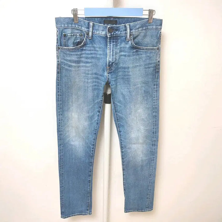 [BUNJANG] Uniqlo 33 Stretch Denim Jeans / [33] 유니클로 남성 스판 청바지 데님 팬츠 [추동용]