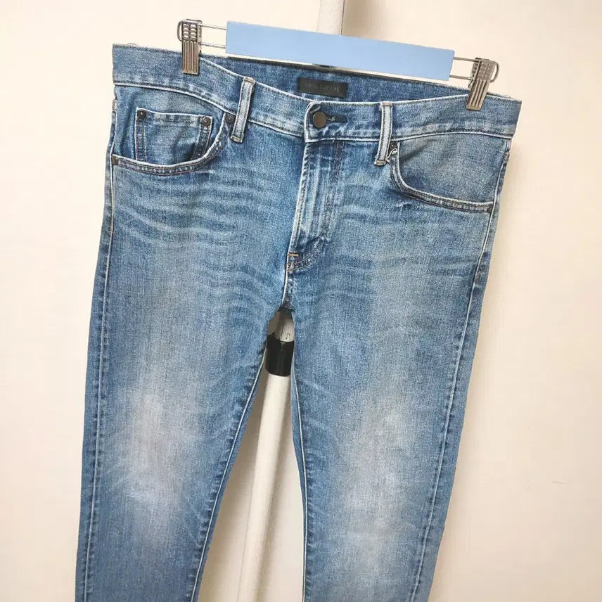 [BUNJANG] Uniqlo 33 Stretch Denim Jeans / [33] 유니클로 남성 스판 청바지 데님 팬츠 [추동용]